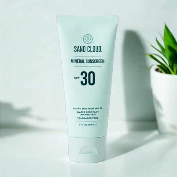 NEW Sand Cloud Reef Safe Fragrance Free Mineral Sunscreen Body 3oz - Picture 1 of 6